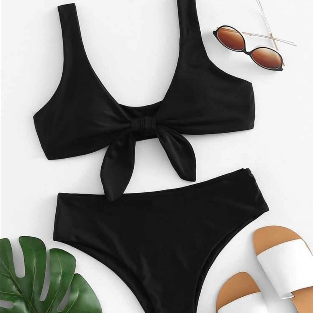 black bikini!